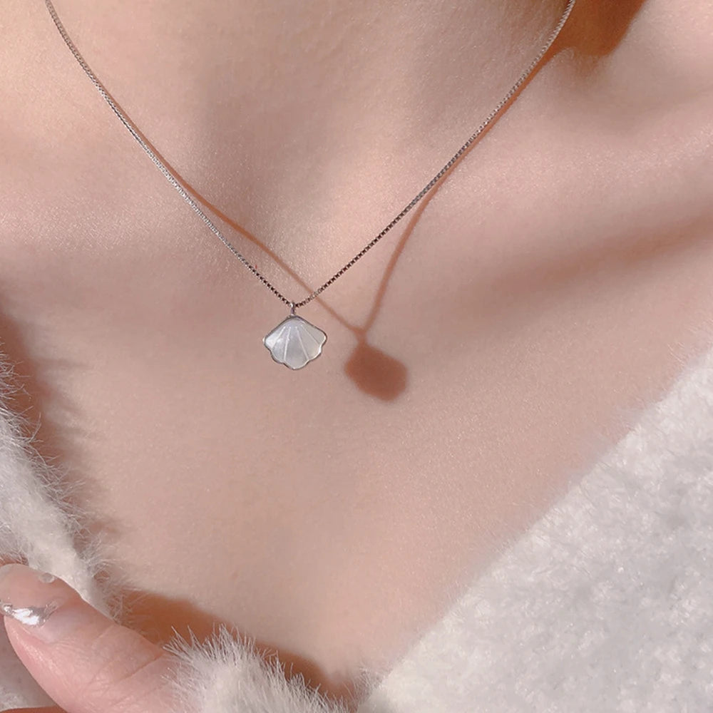 IPARAM corée rose cristal pendentif coeur collier pour femmes filles chaîne mignon amour Simple colliers mode bijoux cadeaux