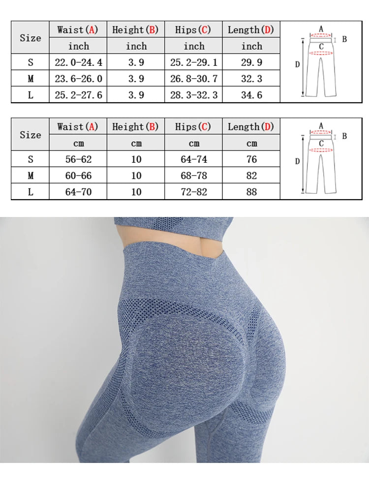 Leggings de Sport sans couture pour femmes, Push Up, Sexy, froissé, Fitness, levage des fesses, taille haute, pantalon de Yoga, d'entraînement