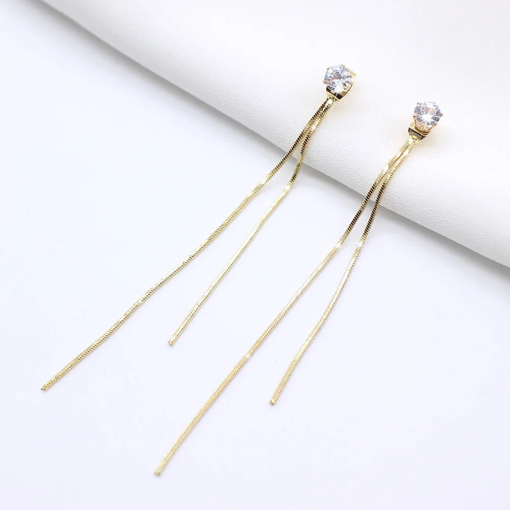 2020 coréen longue déclaration géométrique Triangle gland balancent boucles d'oreilles pour femmes boucles d'oreilles bijoux de mode Oorbellen Brincos